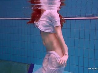 Polish Hottie Marketa Naked in the Pool, dirty film 8d