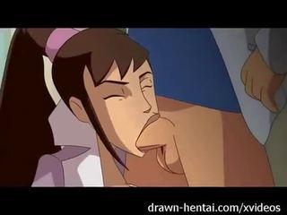 Avatar hentai - x nominālā video filma legend no korra